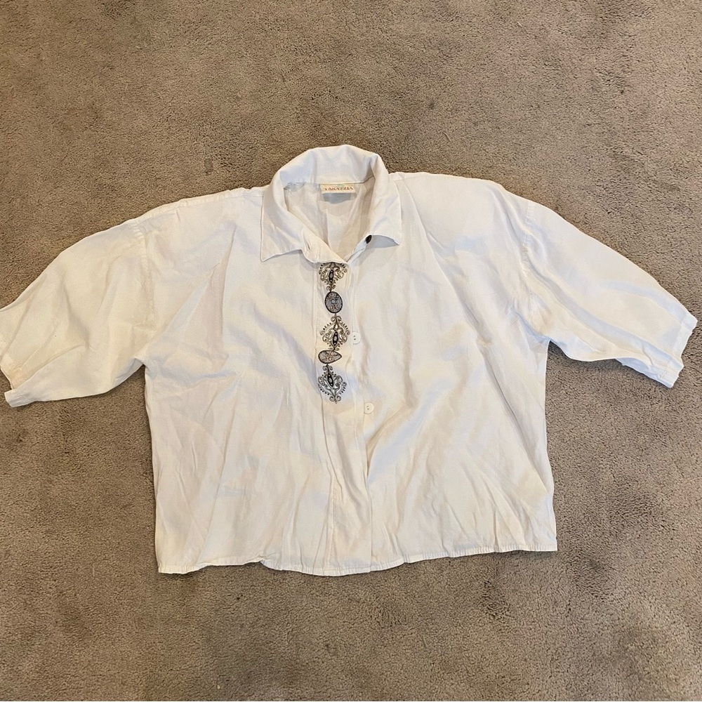 80s Vintage Tarazzia Top